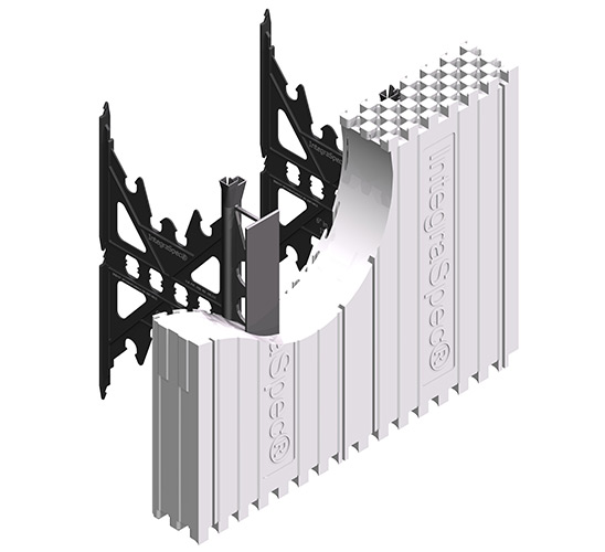 Découvrez notre panneau standard coffrage isolant integraspec®. Le panneau standard coffrage isolant integraspec® un l'un de nos produits certifiés par les normes environnementales du Canada afin d'offrir un confort inégal.