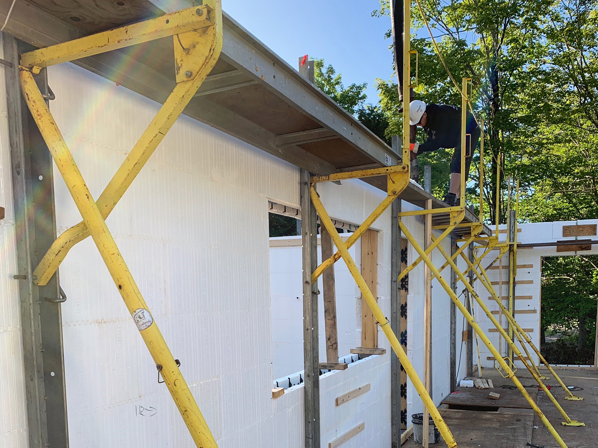 coffrage isolant cantons de lest entrepreneur general construction residentielle coffrage isolant integraspec